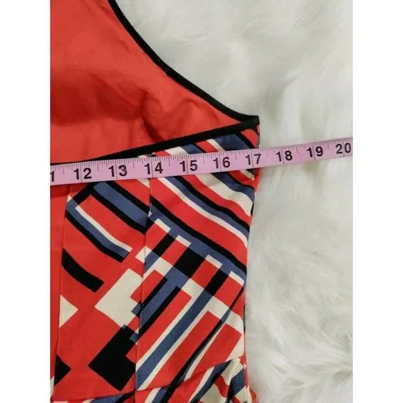 Jessica Simpson Open back Halter Pockets Swing Dress 8 / 10 - Picture 8 of 10